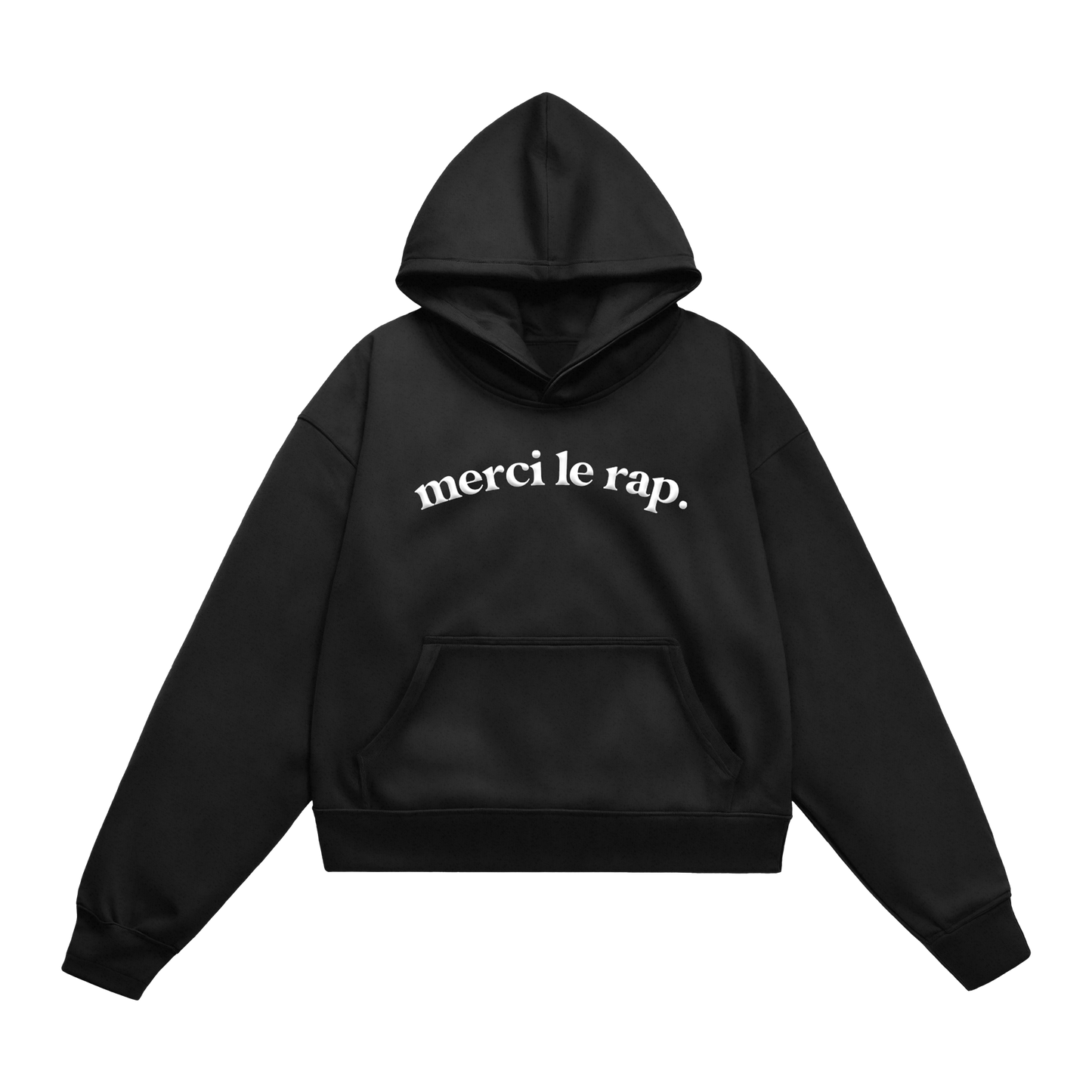 HOODIE NOIR | MERCI LE RAP